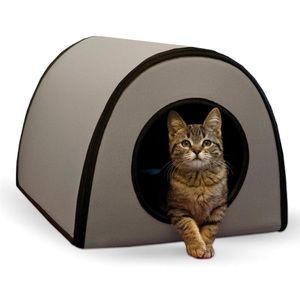 K&H Thermo Mod Kitty Shelter Waterproof Heated House - NEW in Damaged Box